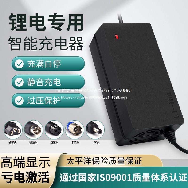 锂电池电动车充电器48V36V60V24V2A72V电车锂离子哈雷平衡车通用
