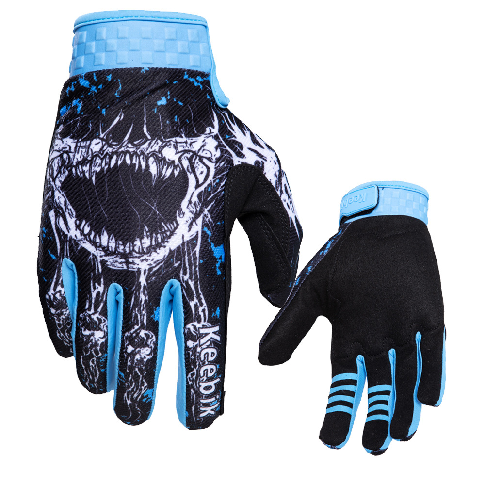 새로운 d3O 사이클링 야외 오프로드 오토바이 미끄럼 방지 다섯 손가락 스포츠 라이딩 장갑 산악 자전거 방풍