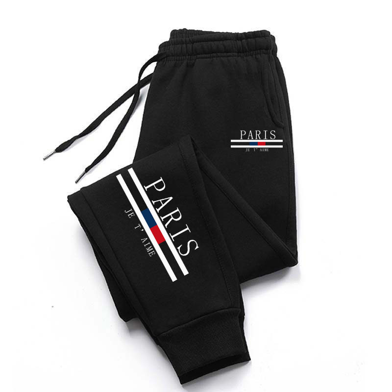 Sports Pants for Men and Women 2025 Hot Selling Casual Sports Pants Printed Jogging Pants Sports Outdoor Running Pants Drawstring