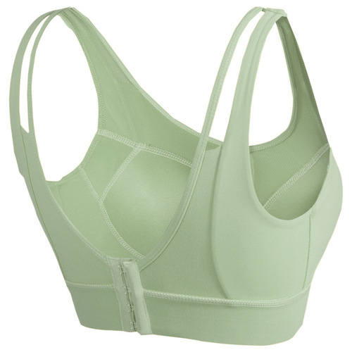 High-intensity sports bra, shock-proof fitness one-piece yoga vest, fixed cup outer wear, beautiful back fitness bra for women