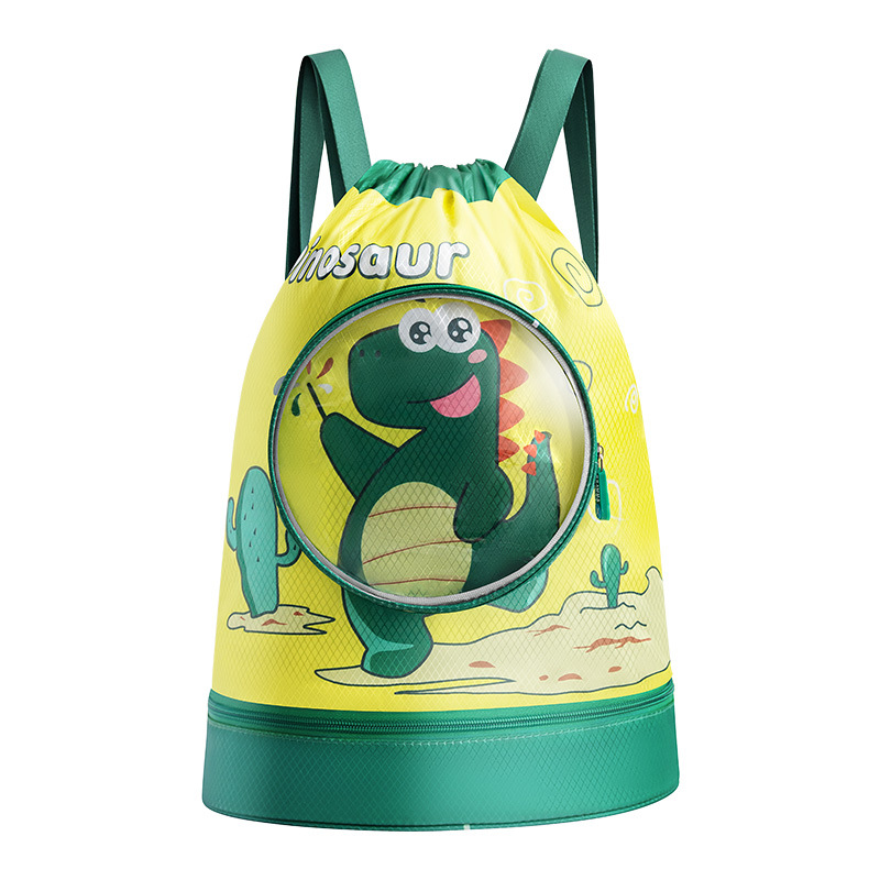 Nuevo paquete de separación húmeda y seca para niños, mochila impermeable para niños y niñas, bolsas de baño, bolsas de almacenamiento para trajes de baño, bolsas de viaje deportivas