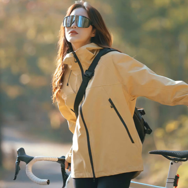 All-Weather Hard-Shell Jacket Spring & Fall New Style Male and Female Student Couple Windproof and Waterproof Travel Mountaineering Jacket