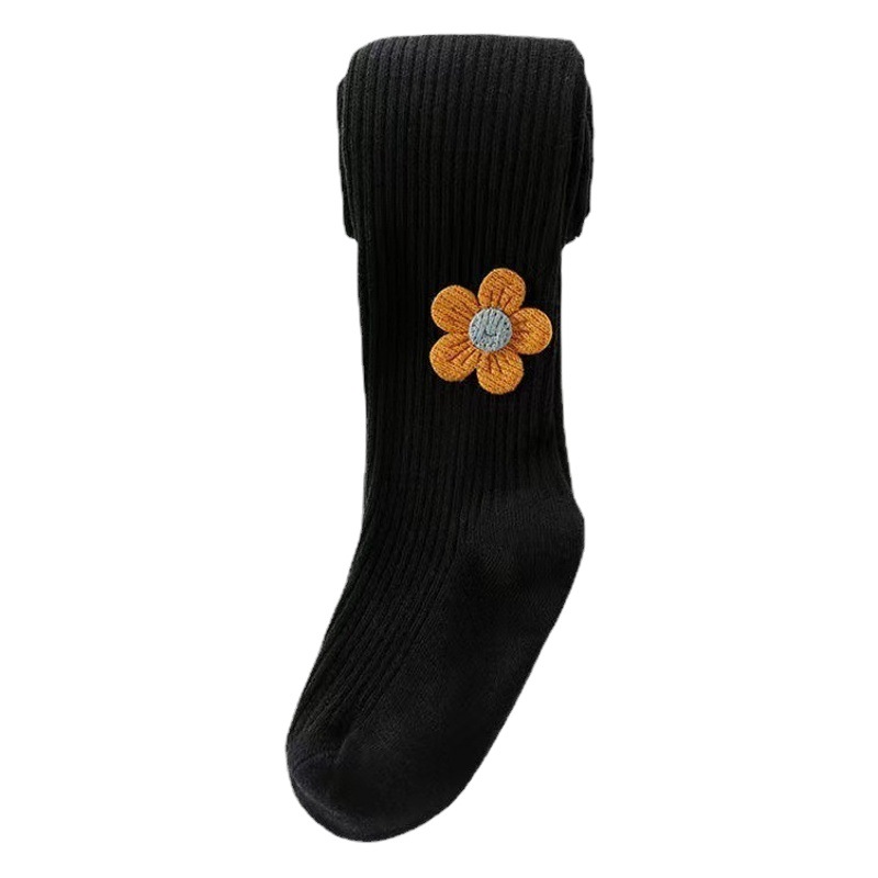 Girls' One-Piece Pantyhose for Kidsren 0-4 Years Old, Baby's Foot Socks, Baby Kidsren's One-Piece Socks to Prevent Exposure