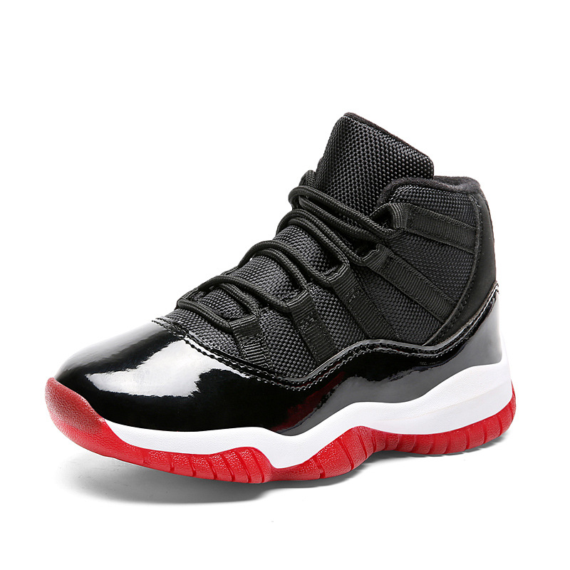Zapatos de baloncesto para niños grandes transfronterizos cuatro estaciones nuevos zapatos de baloncesto para niños zapatos deportivos de alto nivel zapatos de carreras para estudiantes image 4
