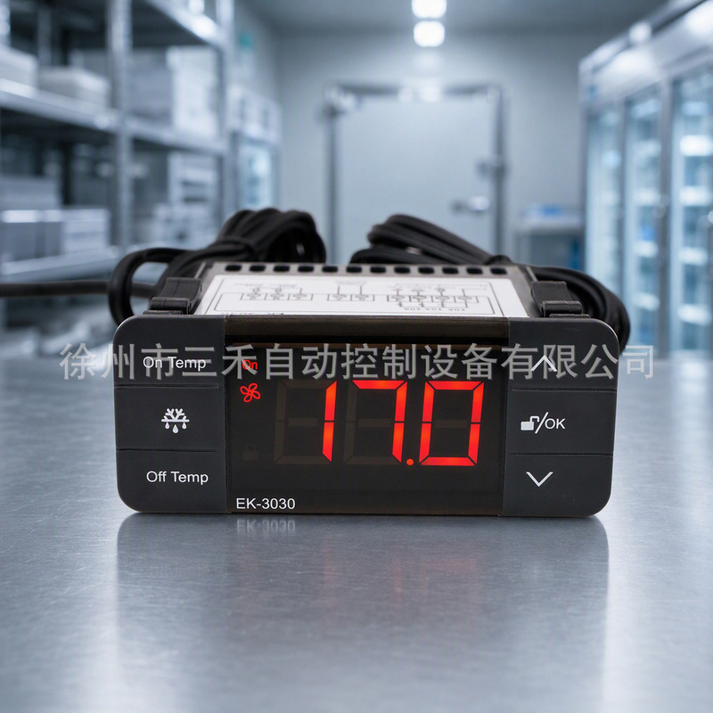 Embedded Cold Storage Freezer Thermostat 220V Digital Display Temperature Control Controller with Probe Temperature Adjustment Switch Embedded Cold Storage Freezer Thermostat 220V Digital Display Temperature Control Controller with Probe Temperature Adjustment Switch