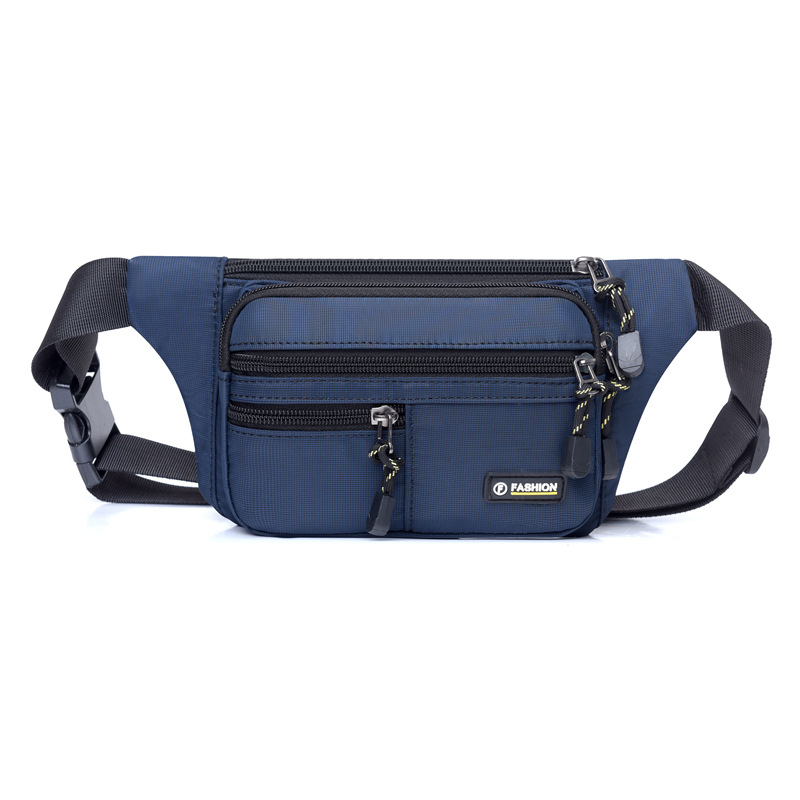 Moda nueva bolsa de cintura para hombres mochila multifuncional para viajar en bicicleta bolsa de pecho deportivo multicapa de hombro mochila