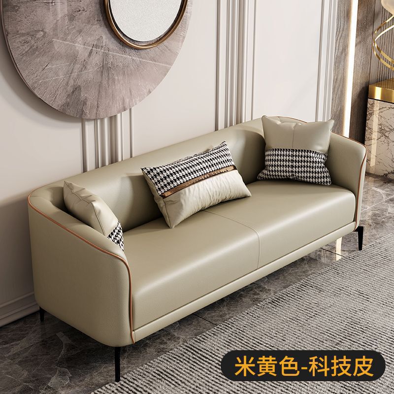 简易现代小户型出租屋客厅公寓网红双人位三人位科技布小沙发沙发|undefined