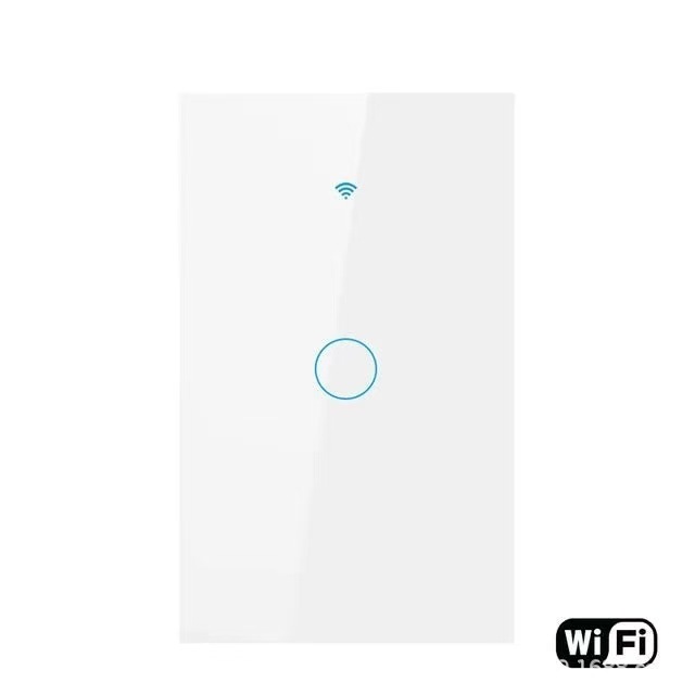 Interruptor Inteligente Táctil Estándar EE.UU. 120 WiFi RF433 de Latón y ABS con Control por App image 7