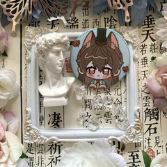 代號鳶鐳射徽章孫策劉辯傅融楊代號鳶磨砂徽章左慈袁基吧唧胸針