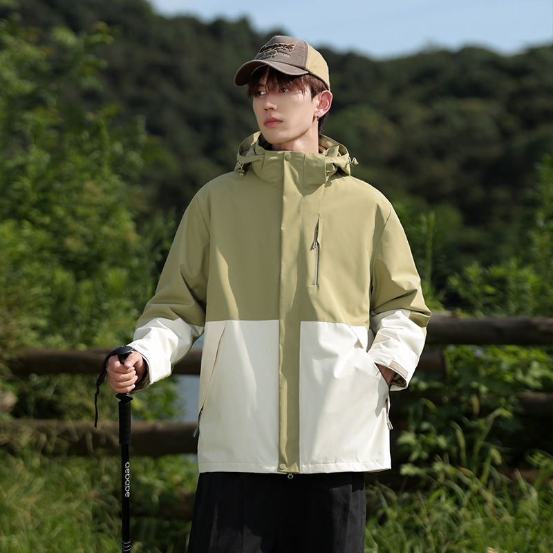 남성, 여성 동일 스타일 - 애플 그린/플로잉 클라우드 화이트(탈착식 라이너)