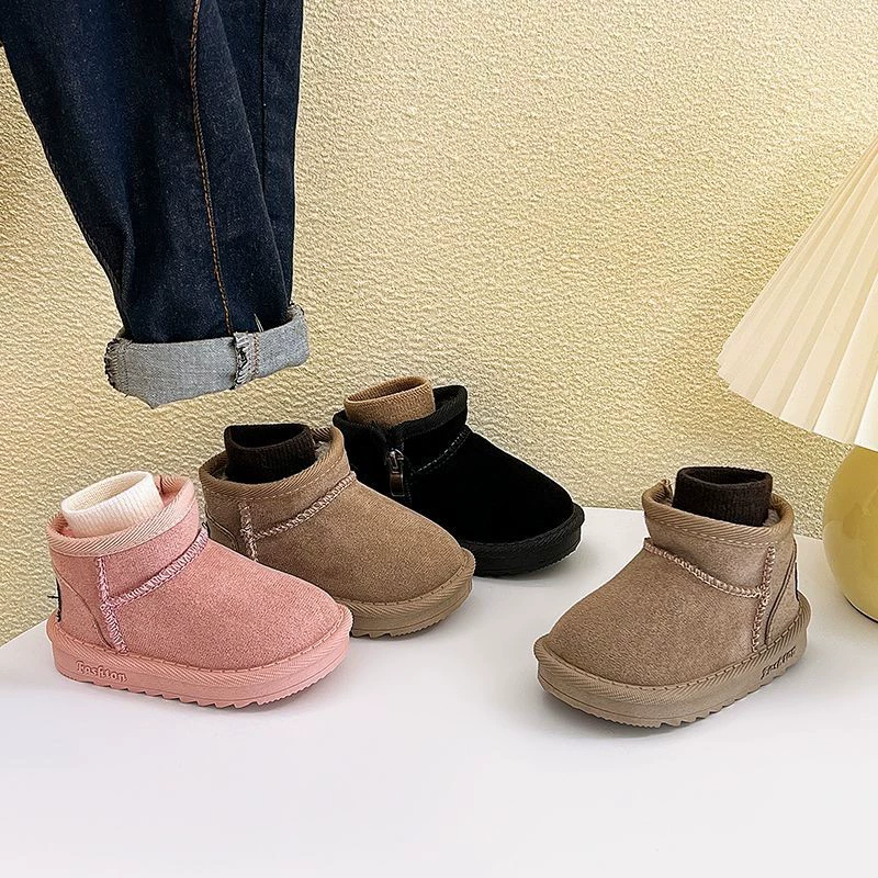 Детские снежные сапоги Зимние детские сапоги