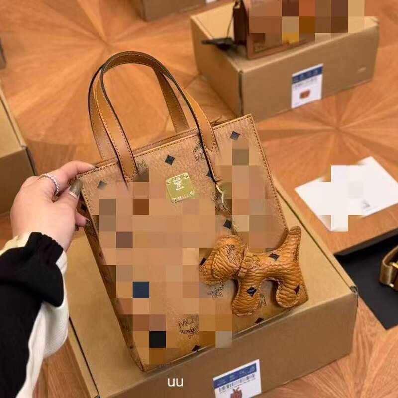 Fanxiang [High Quality] Mc's Flower Matching Piano Score Bag Genuine Leather Tote Bag Handheld Shoulder Crossbody Women's Bag