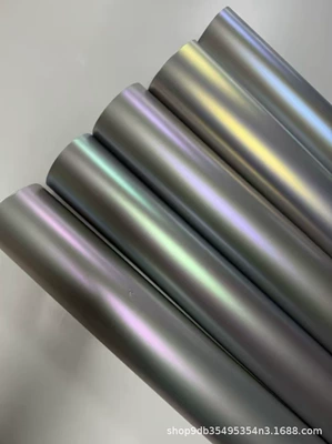 Auto Color Change Film: Wrap Film Automotive Film Pet - tech-silver-matte-series-pet-152-165m-whole-roll