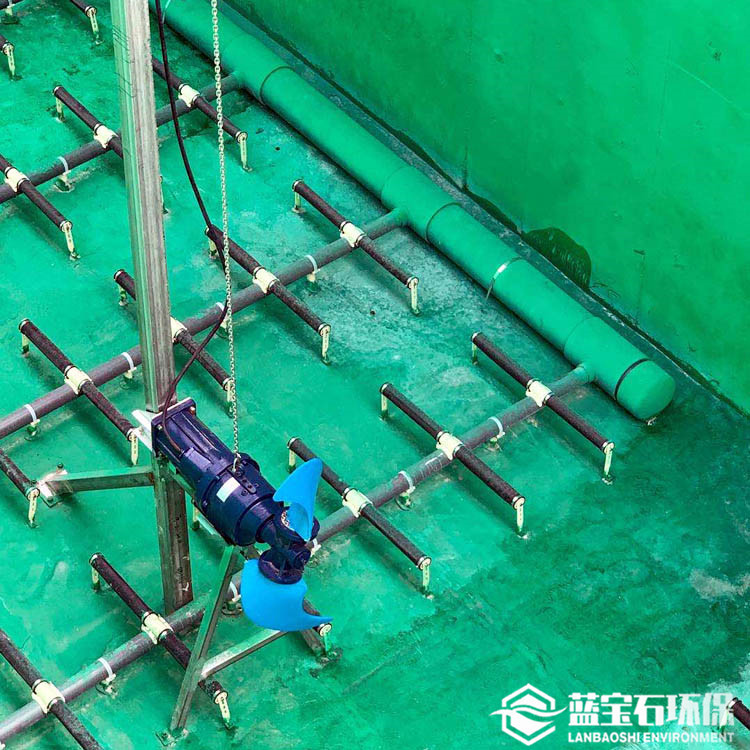 两叶式水下推进器QJB3/4-1800/2-34B/P污水处理厂低速潜水推流器