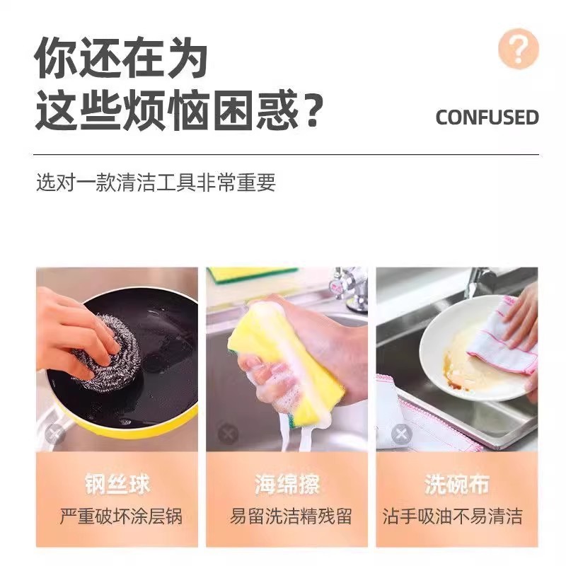 小麦秸秆厨房长柄洗锅刷洗碗清洁刷子家用清洁刷碗刷锅刷子手柄|undefined