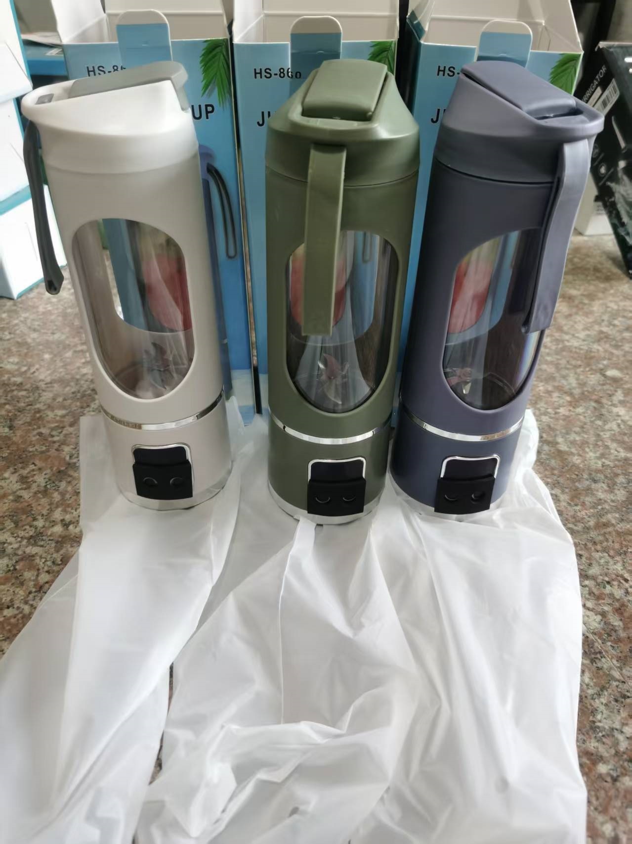 Yeni Model Sıkacak Ev Tipi 12 Bıçak Sıkma Bardağı Karıştırıcı Taşınabilir Meyve Suyu Makinesi Açık Hava Çok Fonksiyonlu Bardak Sıkacak Taze Sıkılmış