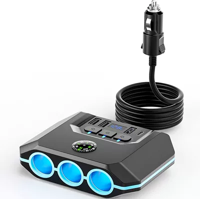 Lighter Adapter with Switch, Voltage: Siqaret yandırıcısı
