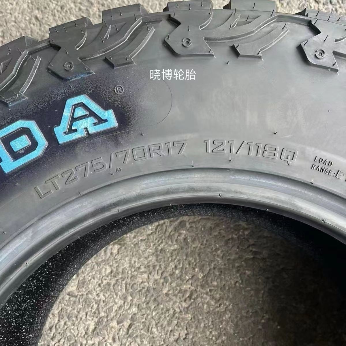 Off-road tires 275/70R17, 10-ply reinforced AT off-road tires, suitable for Wrangler and Jeep Grand Cherokee, LT275/70R17
