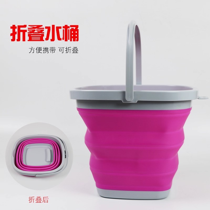 Bslong Portable Foldable Stable Water Bucket, Horse Feed Bucket, Horse Water Bucket, Horse Equipment