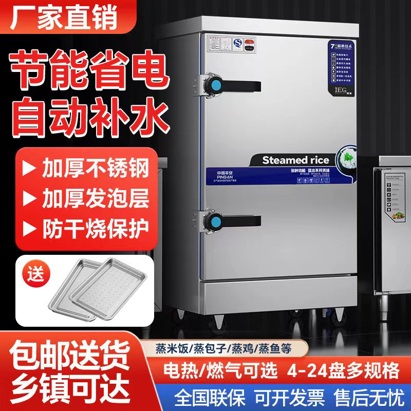 电蒸箱燃气蒸饭柜电气两用蒸饭柜蒸米饭液化气家庭蒸饭柜商全自动