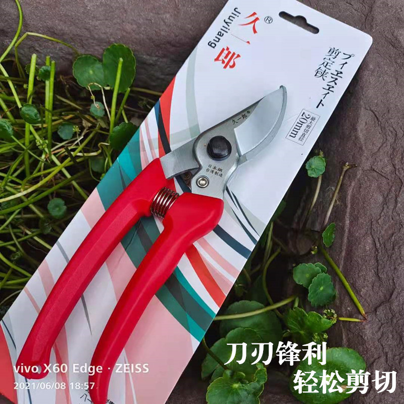 久一郎130园林剪刀花剪树枝剪园艺工具修枝剪园艺剪果枝剪修树剪