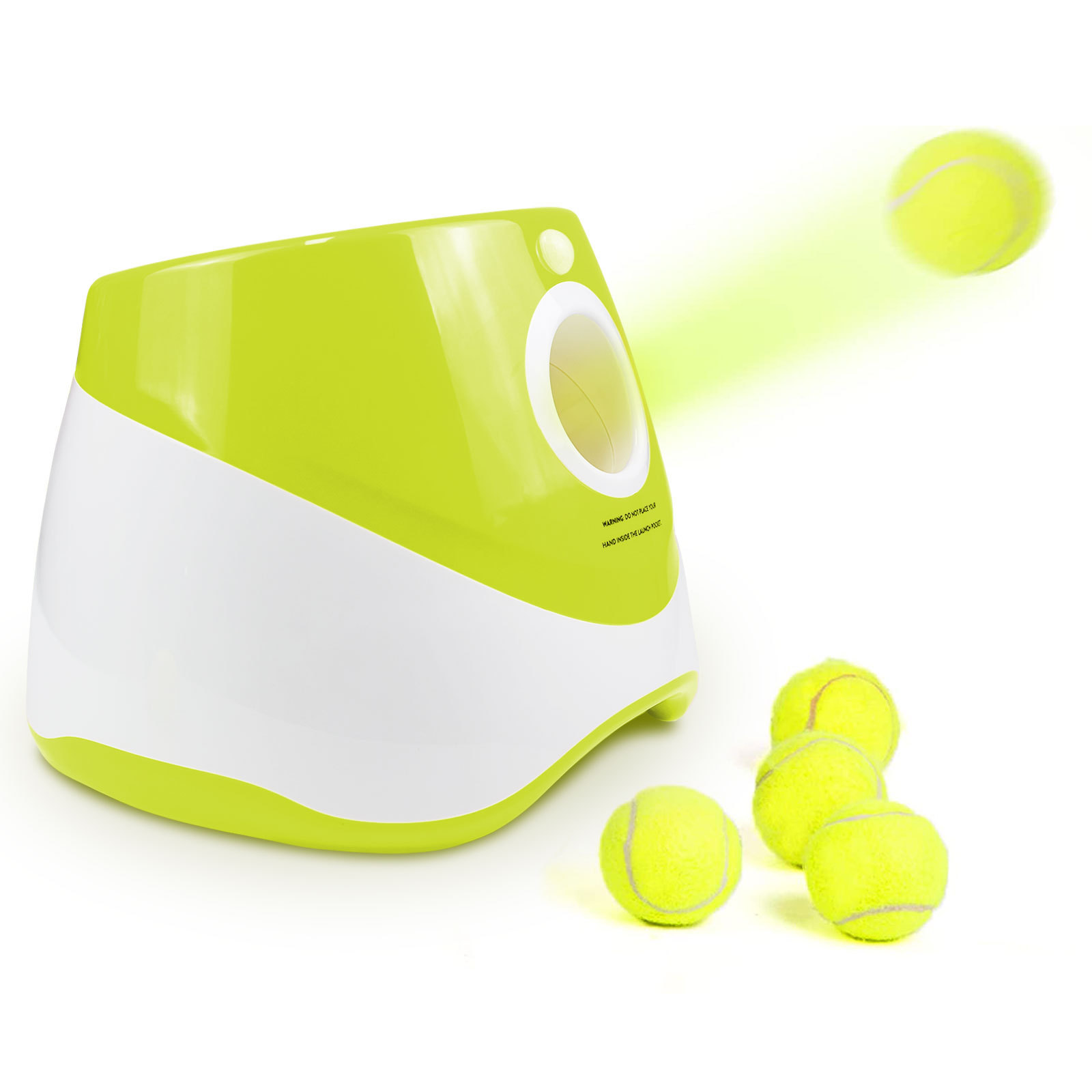 Amazon Pet Perro Tenis Lanzador automático lanzador de juguetes al aire libre lanzador de bolas nuevos fabricantes de fuentes