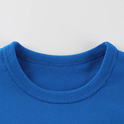 27kids Korean style children's clothing children's short-sleeved T-shirt cartoon excavator 2024 summer new baby clothes wholesale