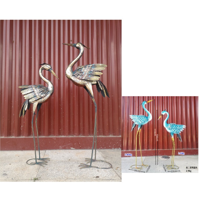 Grúa de hierro forjado original de dos piezas para decoración de patio y balcón, accesorios de fotografía, artículos diversos de jardín image 12