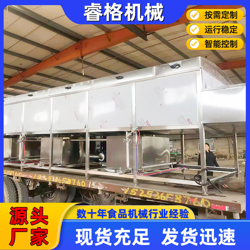 广西商用米线螺蛳粉巴士杀菌机 全自动米酒玻璃瓶巴氏杀菌流水线