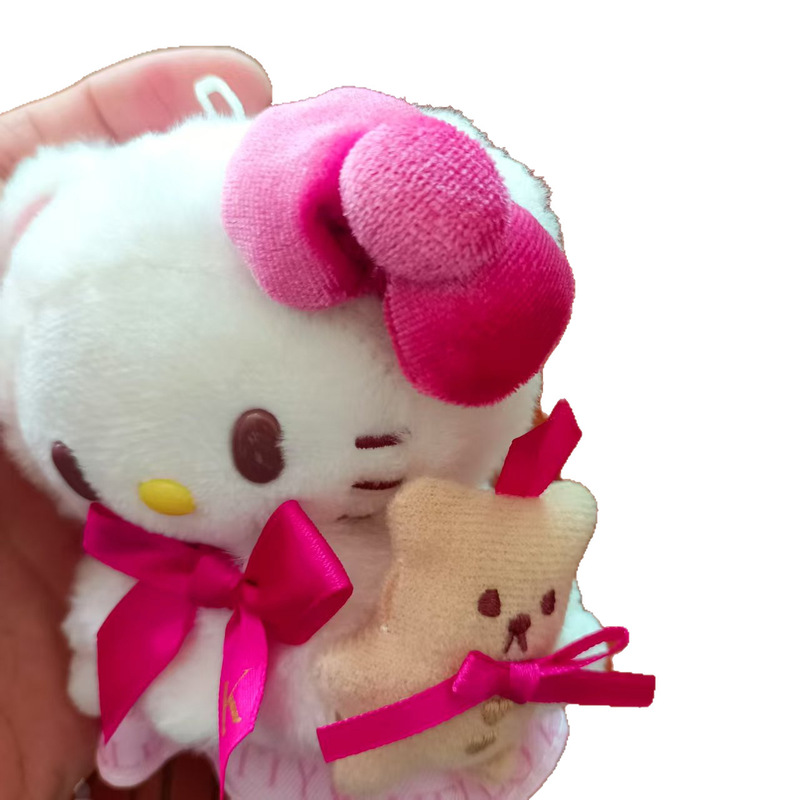 かわいいクロミぬいぐるみペンダントサンリオシナモン犬漫画人形人形カップルスクールバッグペンダントキーホルダー|undefined