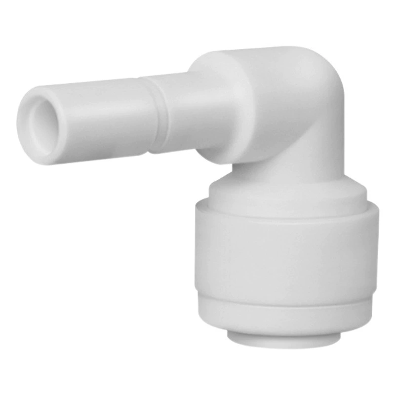 Водоочиститель Болт жесткая заглушка быстроразъемный соединитель под прямым углом колено Быстроразъемный соединитель из полиэтиленовой трубы L-образный изогнутый болт аксессуары для диспенсера воды