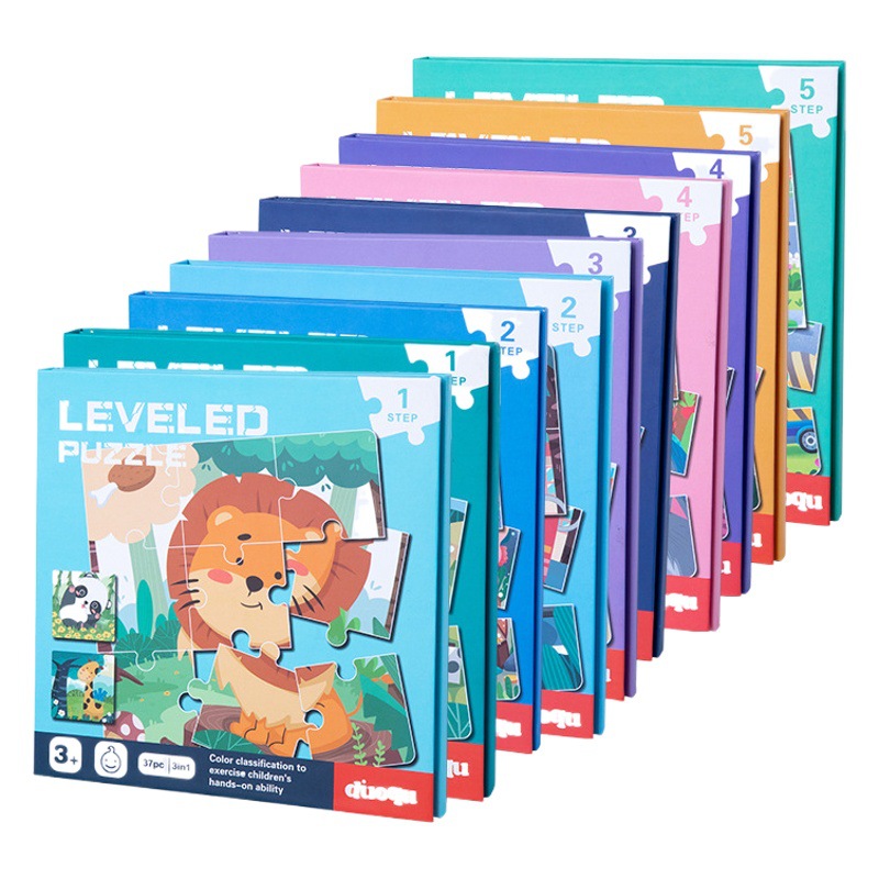 Rompecabezas avanzado para niños, rompecabezas de escalera, grandes bebés, niños pequeños, niñas, rompecabezas, rompecabezas, juguetes educativos