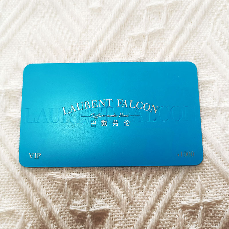 不锈钢电镀不同颜色金属卡镂空花边游泳馆会员卡店铺VIP卡片印刷