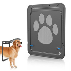 新しいペット動物ドア猫ドア穴犬ドア穴網戸取り付け自由出入り卸売ペット用品