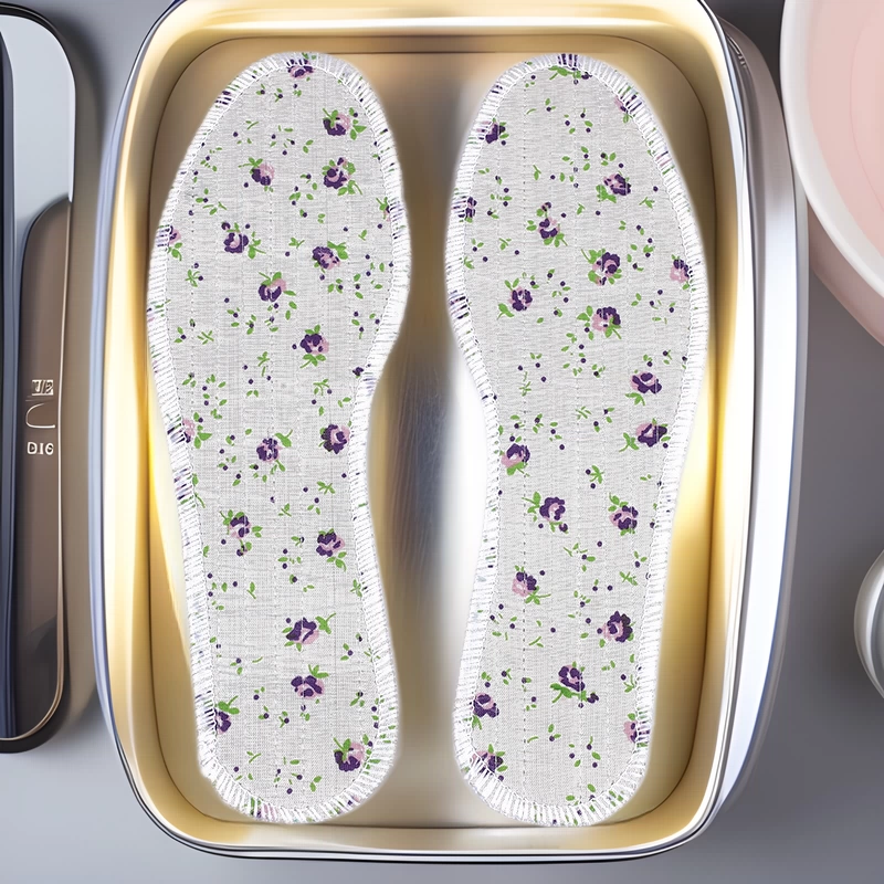 Прямые поставки с фабрики Maitong для мужчин и женщин, дезодорирующие, дышащие, впитывающие пот и ароматные спортивные летние дезодорирующие стельки на мягкой подошве.