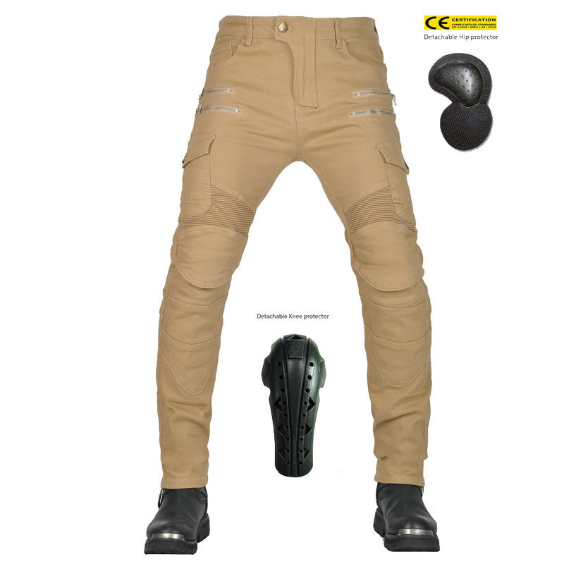2024 nuevos jeans de motociclismo pantalones de carreras correa de cremallera de motociclismo anticaída pantalones de caballero image 10