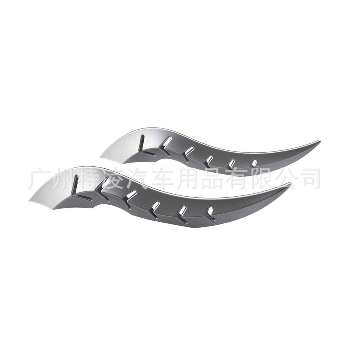 2 pieces of car roof dragon horn decorations for Halloween, suitable for modification on sedans and SUVs