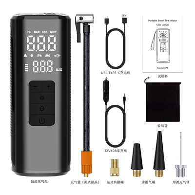 Hava nasosu — Digital Display Air Pump for