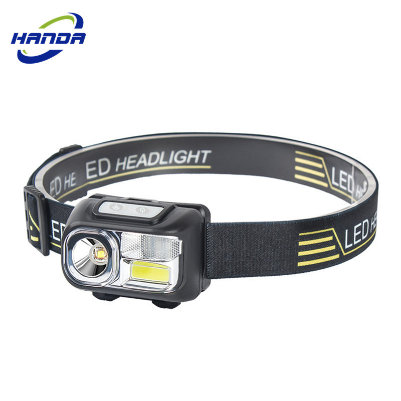 强光长续航夜钓鱼头灯跑步夜修探险大功率感应警示led头灯
