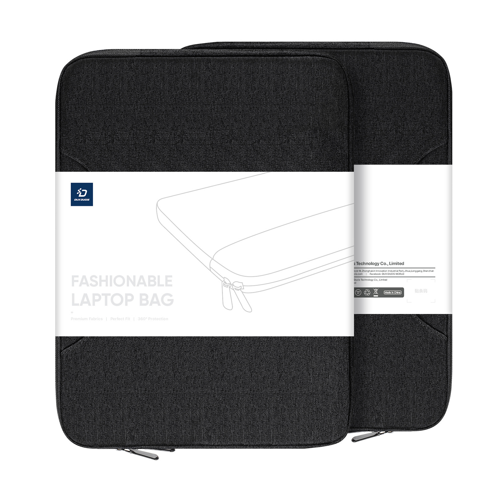 Adecuado para Apple Samsung Huawei bolsa de almacenamiento portátil MacBook de negocios bolsa de ordenador portátil resistente al desgaste a prueba de agua