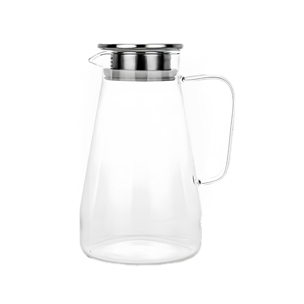 Europa de alta borosilicona vidrio tetera de agua fría tetera de té resistente al calor tetera de bebida caliente tetera de jugo tetera doméstica tetera de té