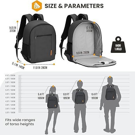 Equipo de cámara de fotografía transfronteriza mochila de doble capa de gran capacidad mochila para computadora trípode almacenamiento bolsa de viaje impermeable