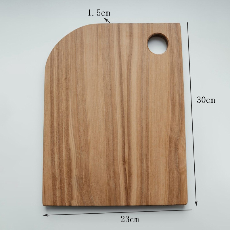 Tabla de cortar de madera creativa irregular tabla de cortar hogar colgando tabla de cortar fruta merienda pan desayuno placa