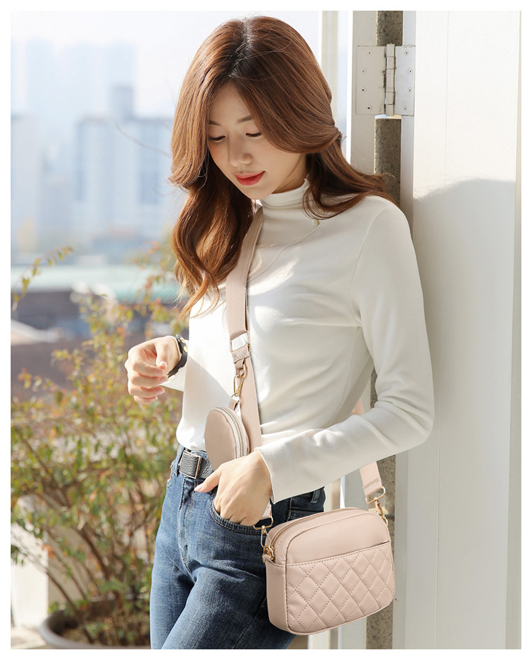 207g Weight Polyester Lining Material Zipper Closure Type Single Shoulder Strap Strap Type Women's Small All Seasons Pu Leather Classic Style Shoulder Bag