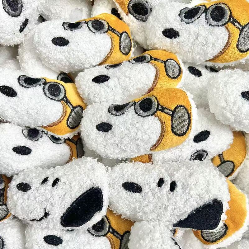 Cute Snoopy Doll DIY Hairpin Bag Hat Shoe Sock Pendant Accessories Cartoon Socks Mobile Phone Accessories Set