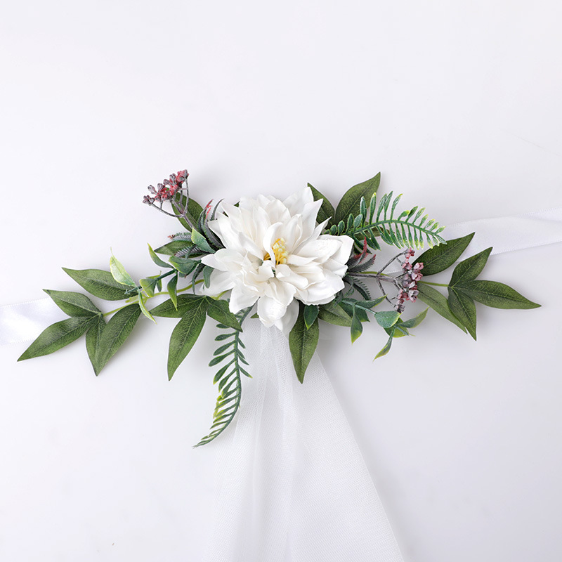Productos para Bodas Baoxin, Estilo Bosque Nórdico, Hojas de Eucalipto para Respaldo de Sillas, Flores para Banquetes de Boda, Flores Esenciales de Amazon