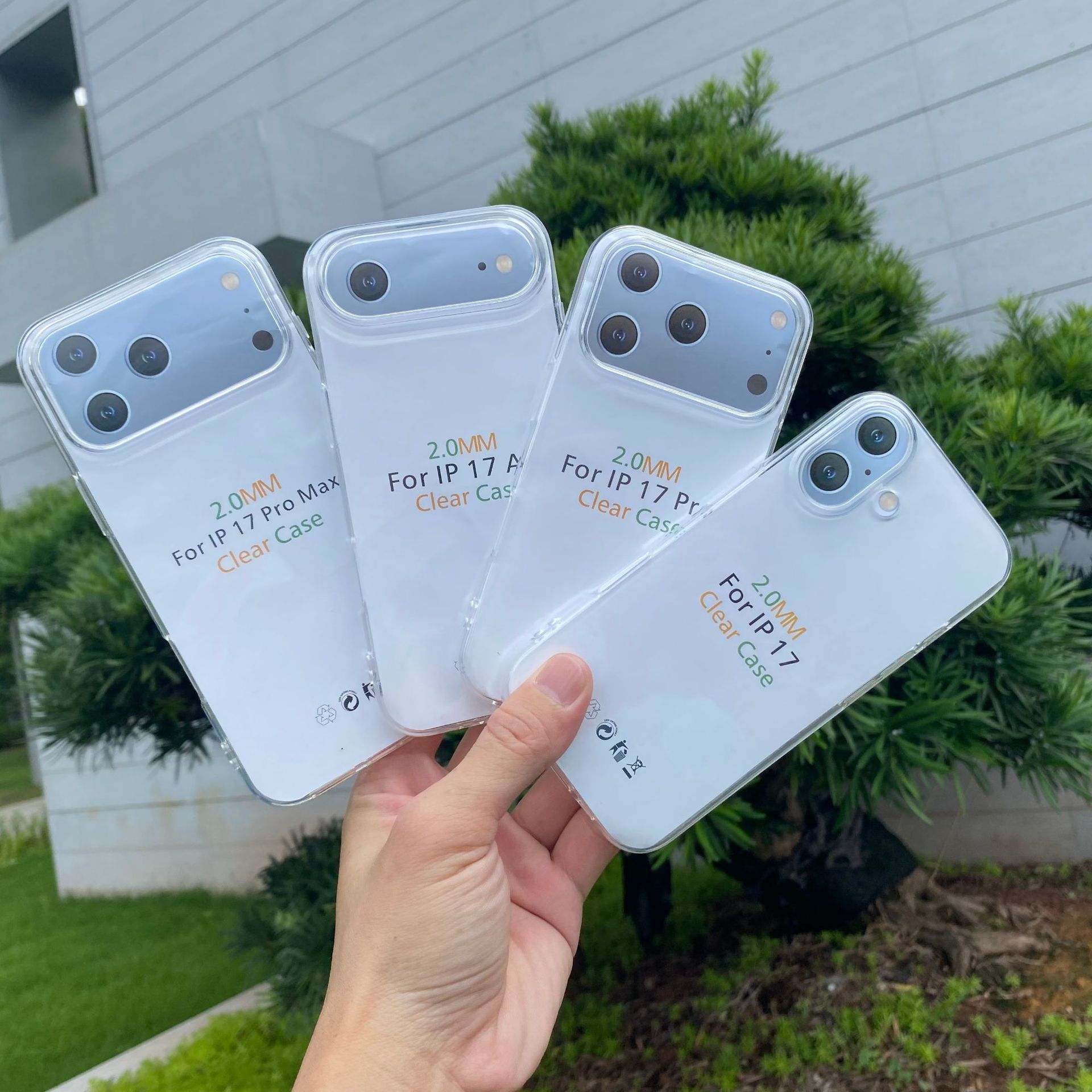 2.0mm Thick High-Transparency Tpu Phone Case Suitable for Samsung S25/S25 Plus/S25 Ultra/S25Fe