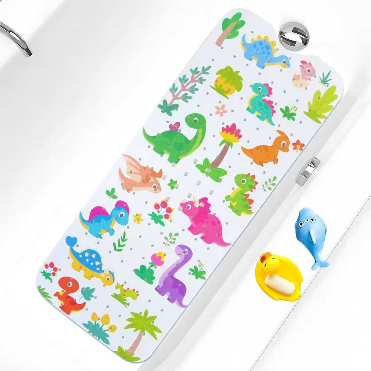 Alfombrilla antideslizante para baño con diseño de océano de dibujos animados para niños de Amazon, alfombrilla antideslizante para piscina, baño, alfombrilla antideslizante