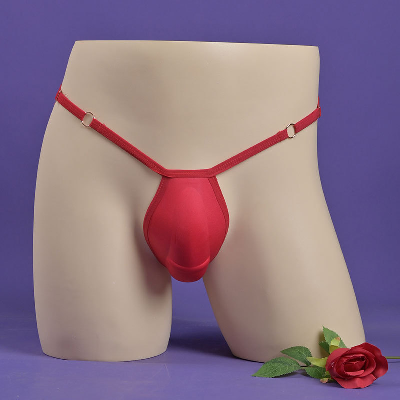 Manufacturers men's underwear space capsule contour realistic vision full men's anti-embarrassment two-in-one cup U convex JJ