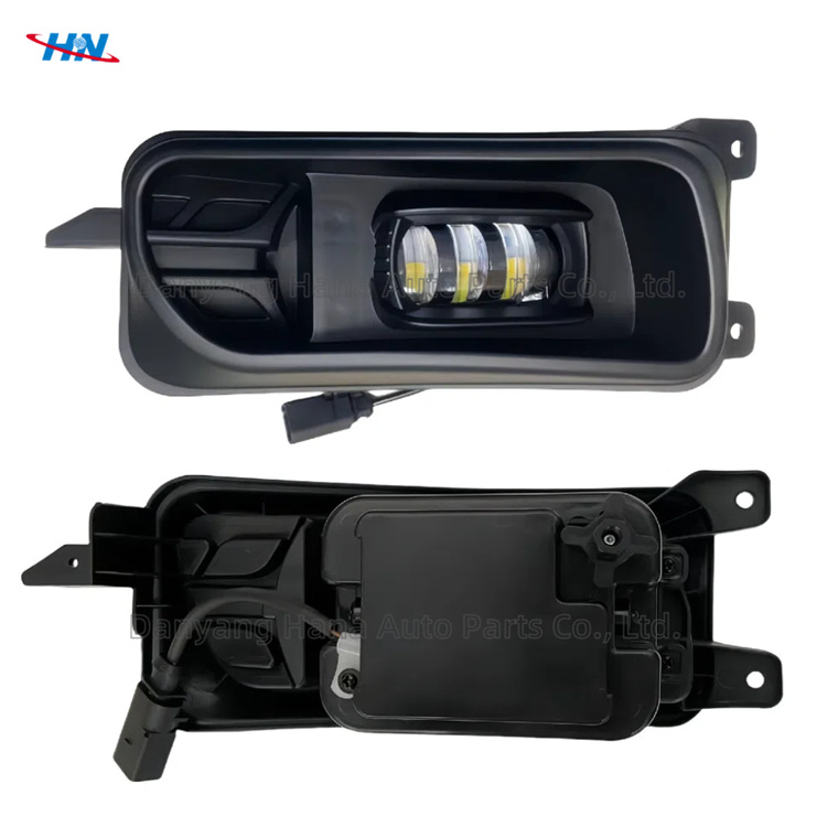 Conjunto de luz antiniebla frontal LED modificado ACTROS MP3 amarillo y blanco dedicado a la luz de camión Mercedes-Benz 9438200156